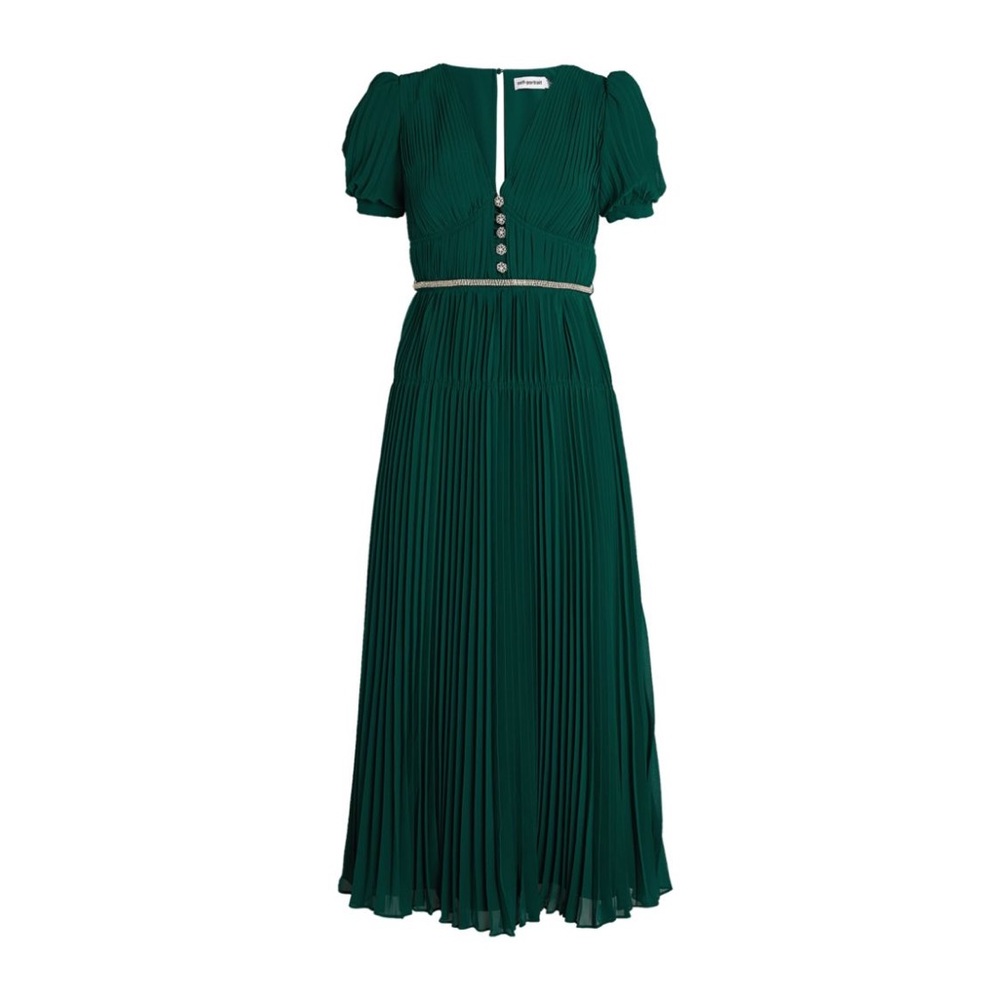 Self-Portrait Chiffon Emblishment Dress